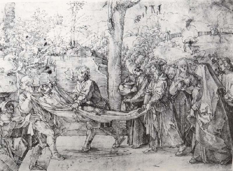 Albrecht Durer The Deposition of Christ France oil painting art
